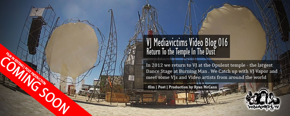 VJ Blog Opulent Temple Burning Man 2013