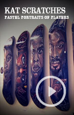 Artist Documentary Vignette Interview EPK
During the culture crawl we visit Artist Kathryn McPhee at the Arts factory who presents her pastel portraits of the legends-of-hip-hop , painted on skateboards and talks about her other work and shares the sources of her inspirations